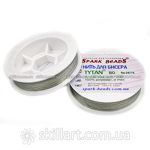 Нитки для бисера Tytan 80 Spark Beads (80м)